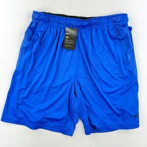 NIKE‎ Dri-Fit Training Shorts Size XXL Mens Blue 833265-480 NEW